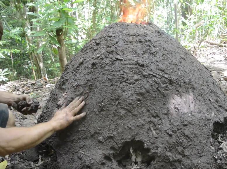 原始木炭烧制原理,古法烧制木炭的关键技术要点
