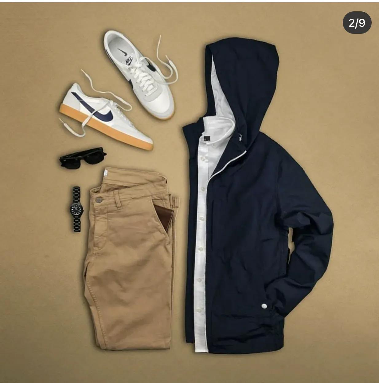 休闲裤卡其色才是百搭款,百搭卡其色休闲裤