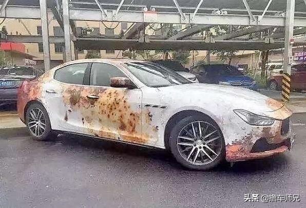 车主要学会这3招防止车身生锈,车身生锈的解决办法