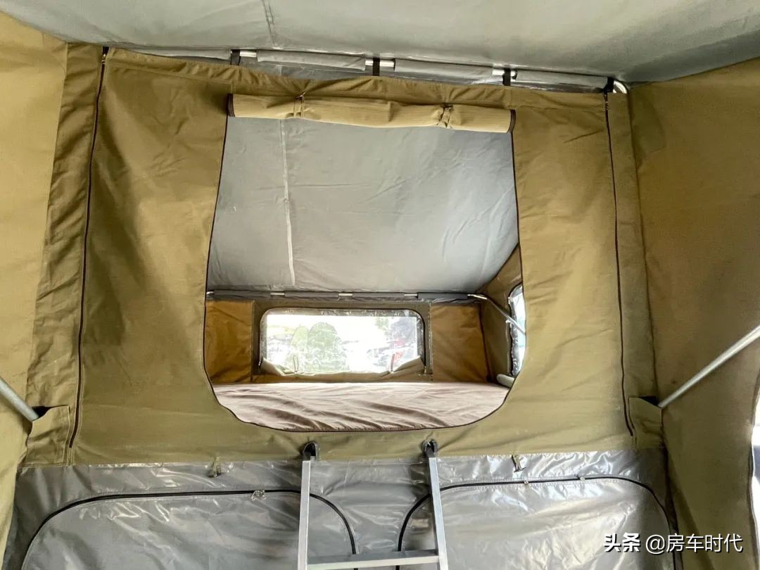 拖挂折叠小房车,小型越野露营折叠房车