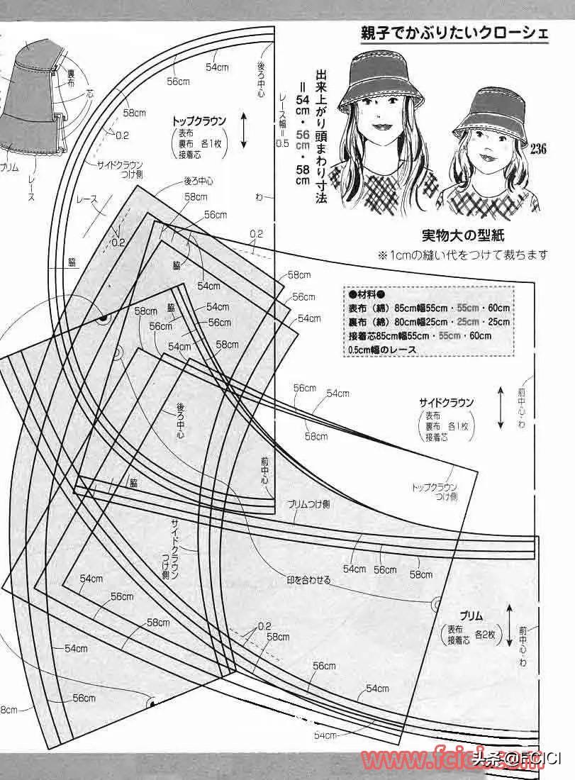 羽绒帽子的裁剪结构制图,千里帆帽子制图裁剪
