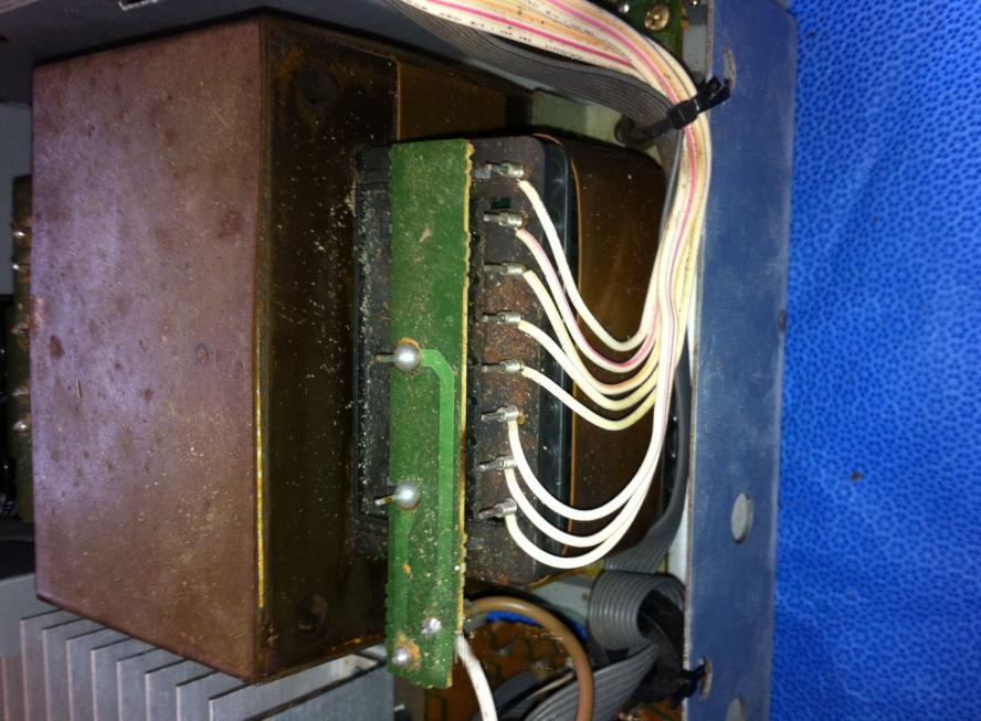 修一台建伍高端功放内部线路不亚于一台黑白电视机