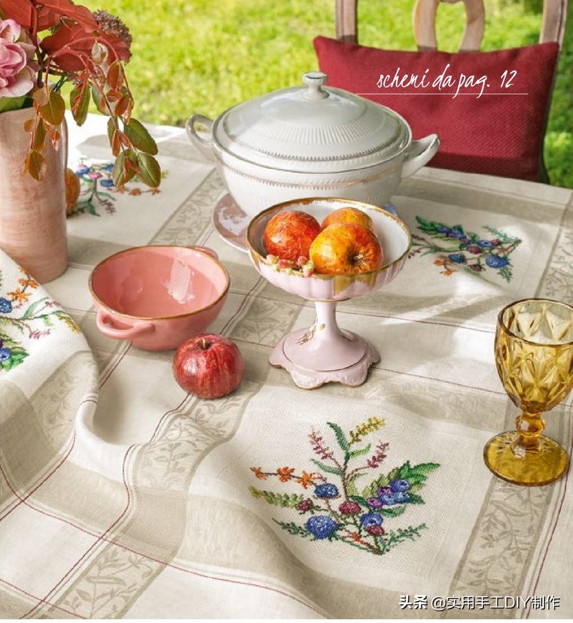 十字绣抱枕半针绣卡通,十字绣图大全