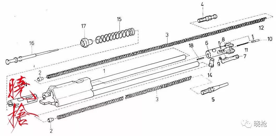 德国步枪g36,德国g36突击步枪瞄准基线