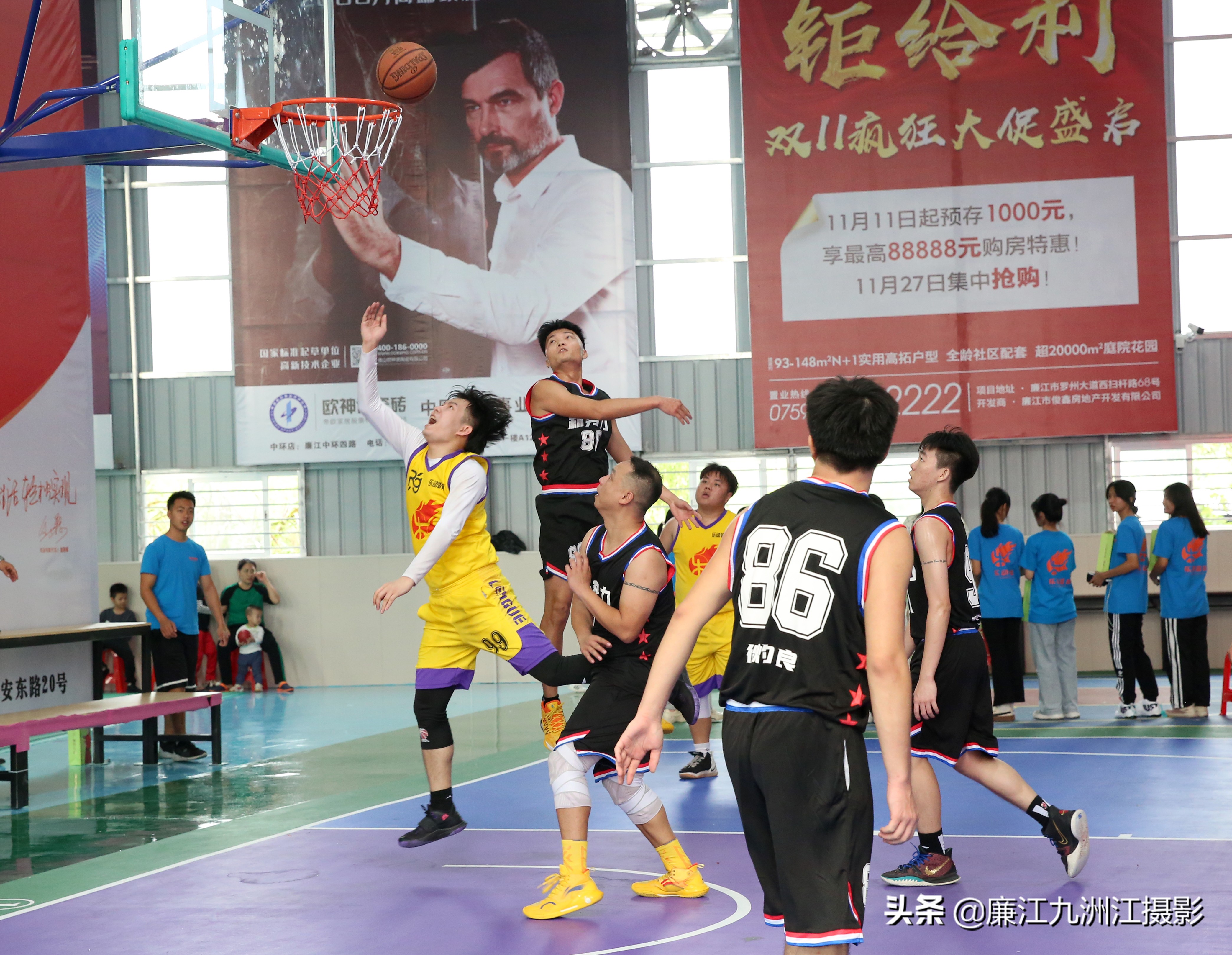 廉江市乐动体育馆,廉江乐动杯篮球比赛
