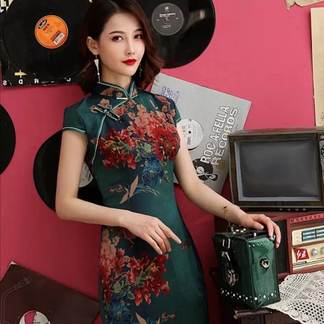 香云纱的旗袍怎么介绍,喜欢香云纱高端大气上档次