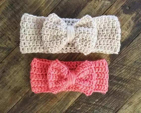 大蝴蝶结钩织教程大全,蝴蝶结的各种钩织教程