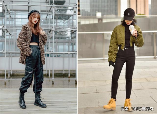 马丁靴怎么搭配才好看不需要裙子,马丁靴搭配什么款的裤子最好看