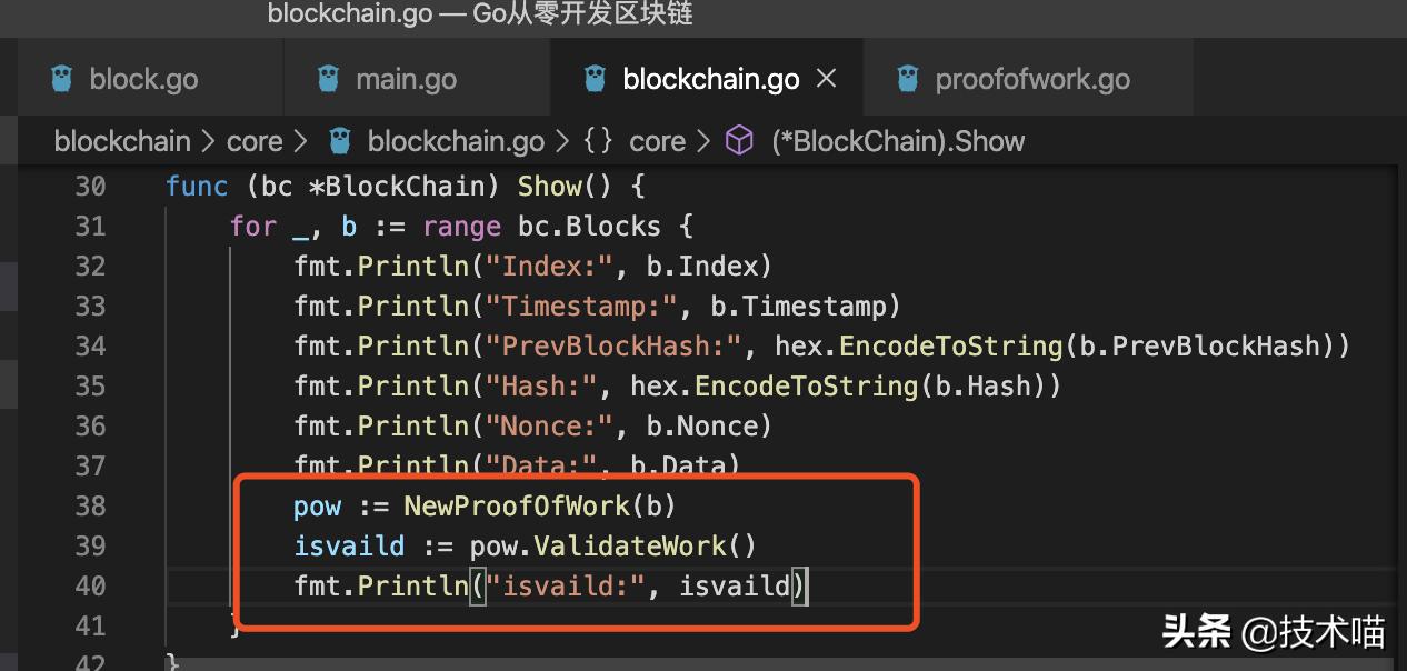 go区块链代码,go区块链3.0