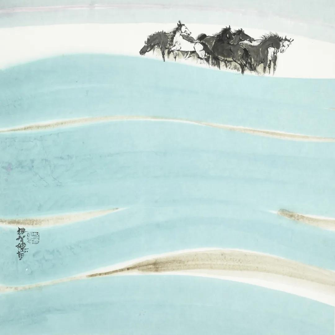 张智棟“网上云画册”《大美至简天马逐梦宝马系列集邮典藏卷》