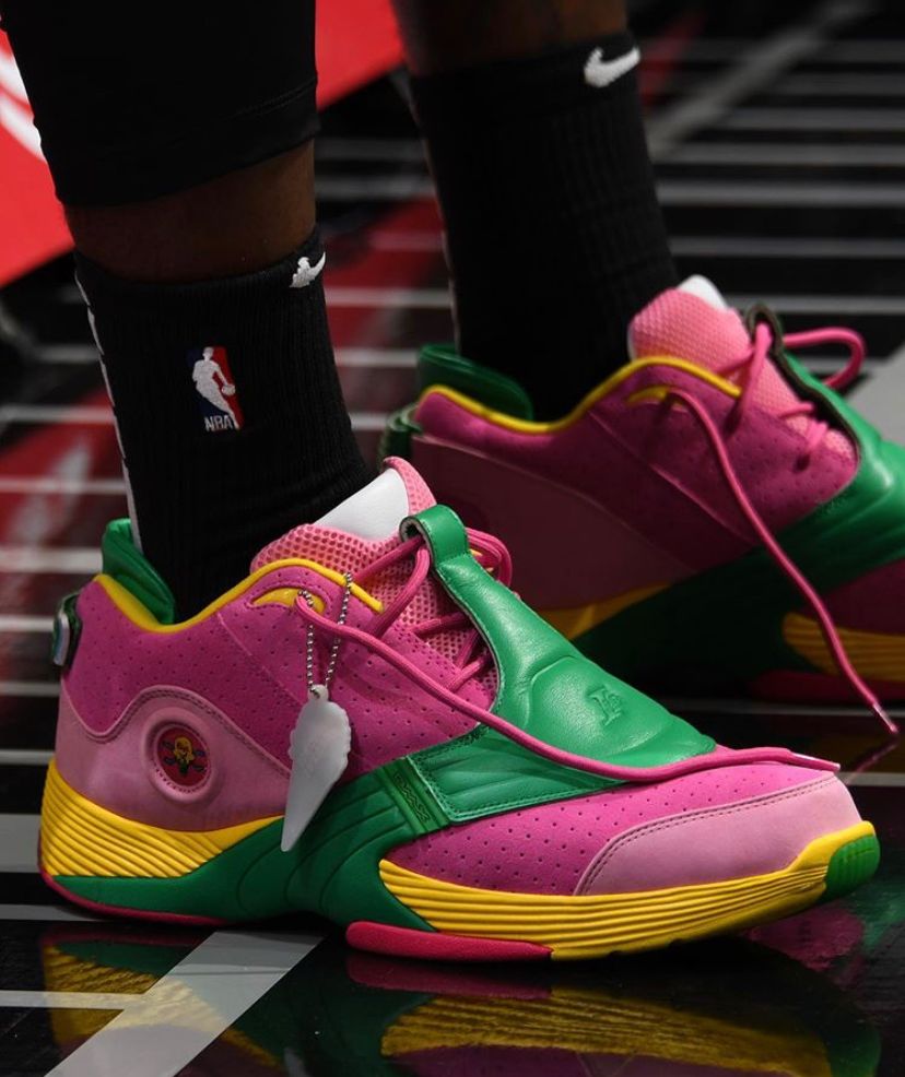 aj34nba球星上脚配色,aj34北卡球员