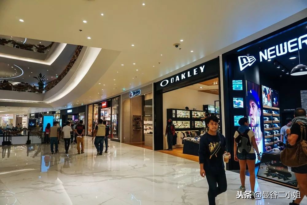 泰国曼谷水上商场,泰国室内水上集市