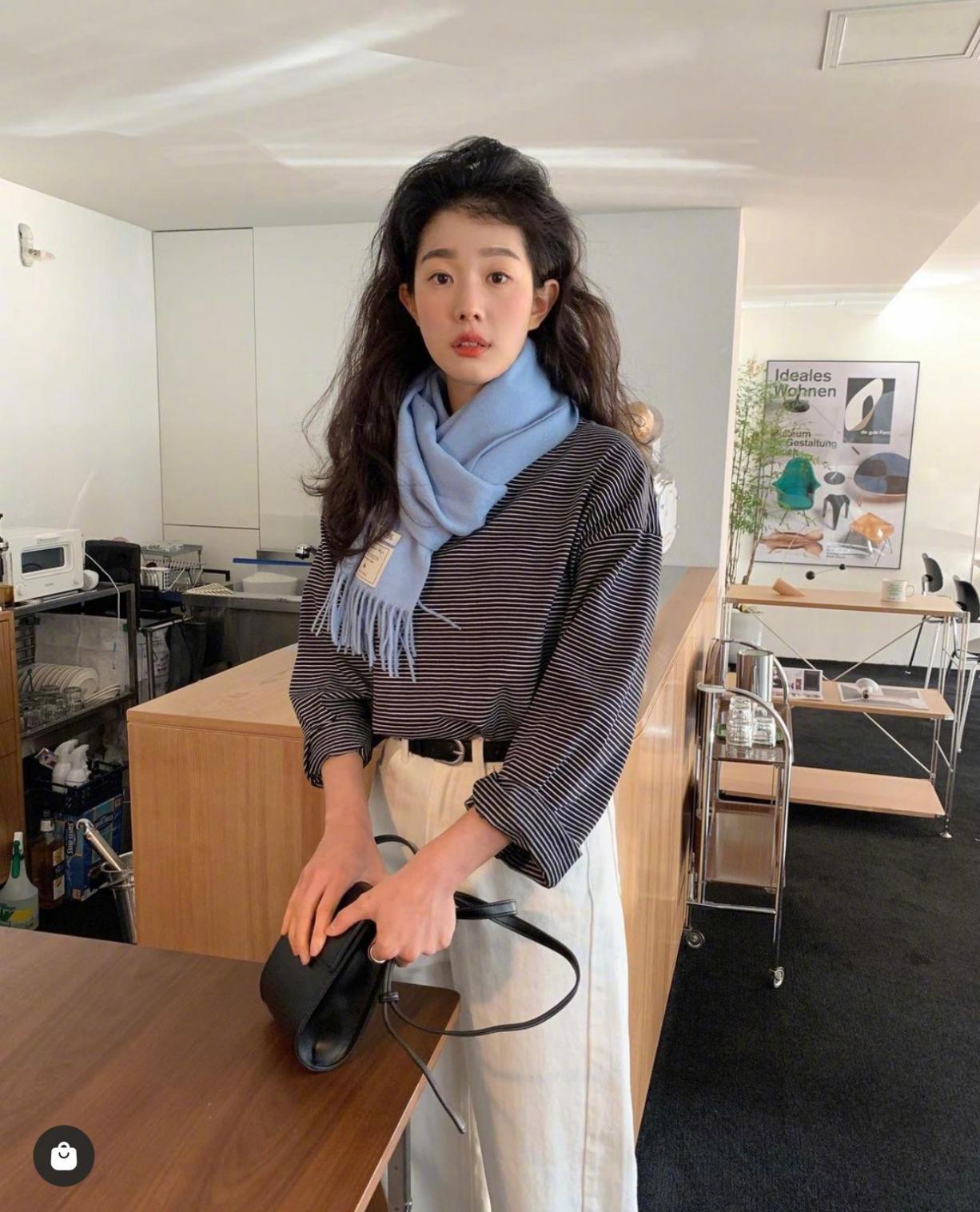 韩系ins风女生穿搭,冬季ins风穿搭女学生党