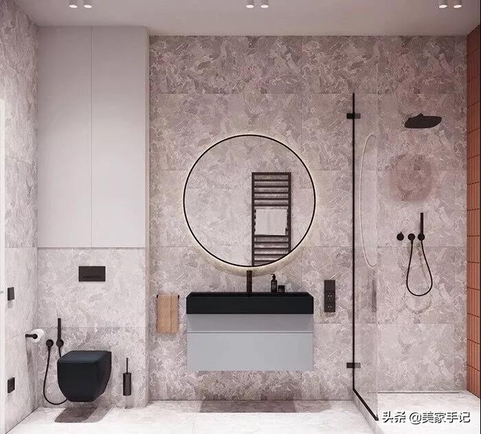 洗漱台布局风格推荐,洗漱台简约风格