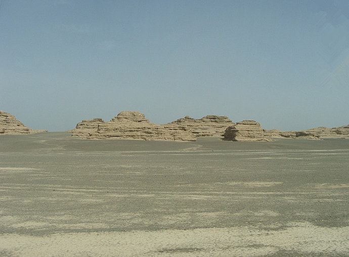 敦煌雅丹魔鬼城景观,大西北七彩丹霞地貌风景绝美震撼