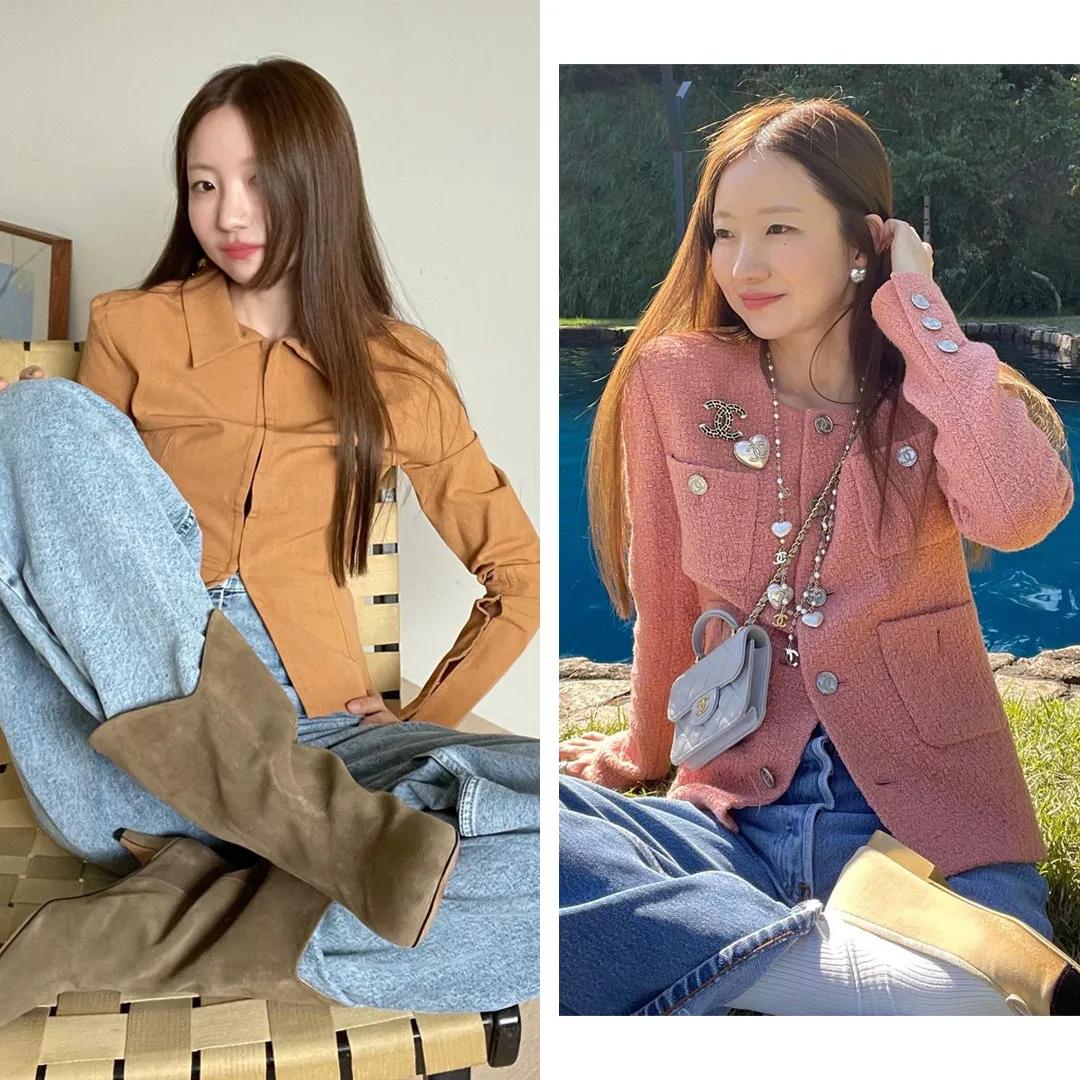 又暖和又酷的穿搭女,又一轮降温了保暖套装