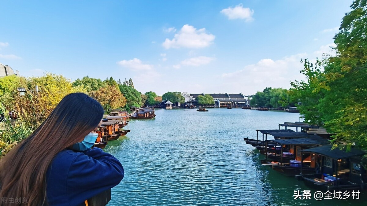 完整的江南六大古镇之一西塘,江南六大古镇之一乌镇江南水乡