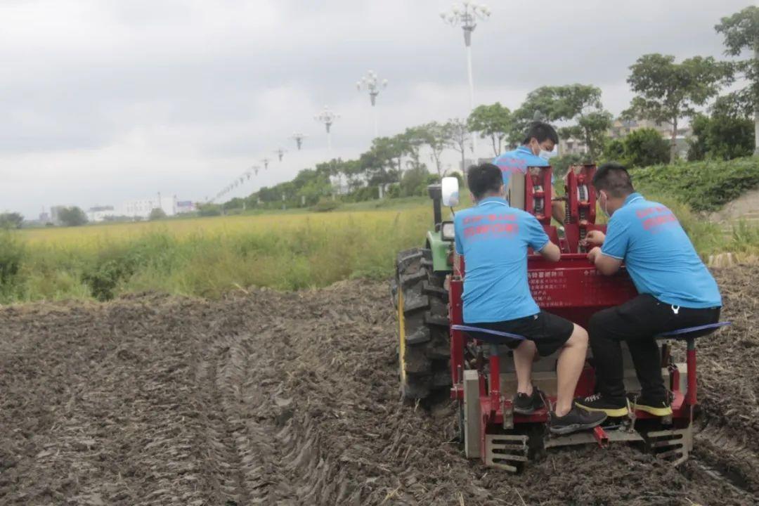 喜迎丰收节！新型农业机械推广到福州长乐田间地头