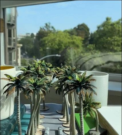 迷你版办公桌,森系书桌迷你世界