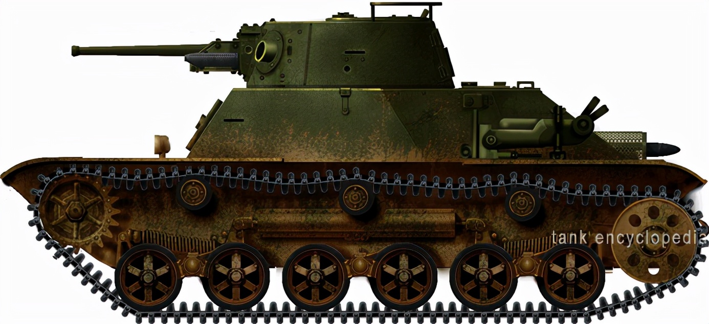 二战98式Ke-Ni轻型坦克车族