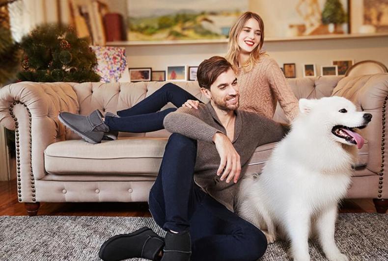 高颜值雪地马丁靴,超厚软底雪地靴