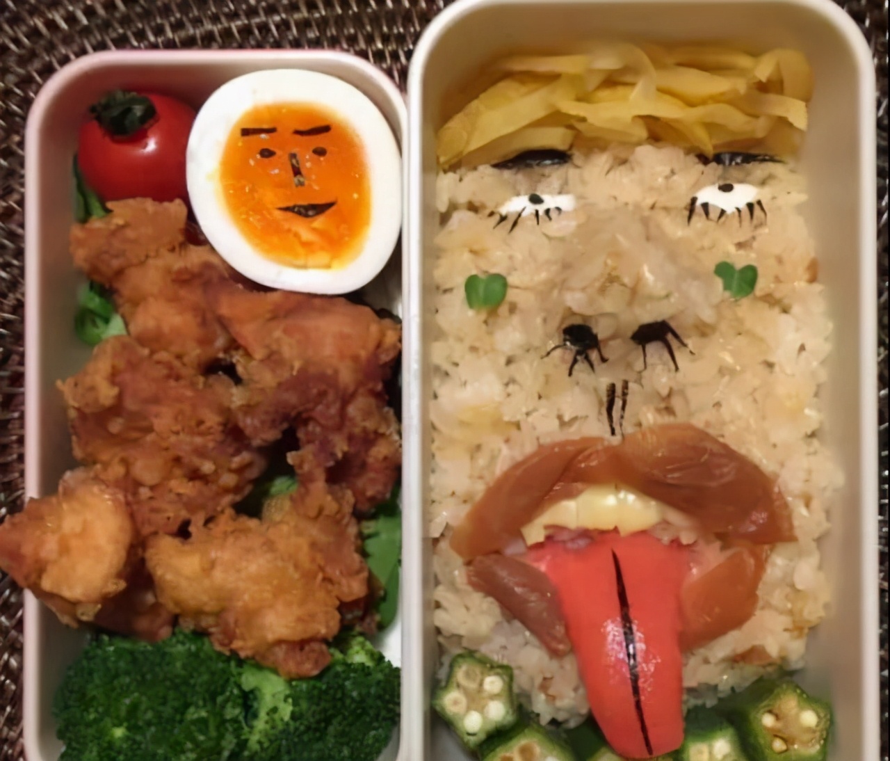 日本最恶心的便当,日本妈妈的盒饭