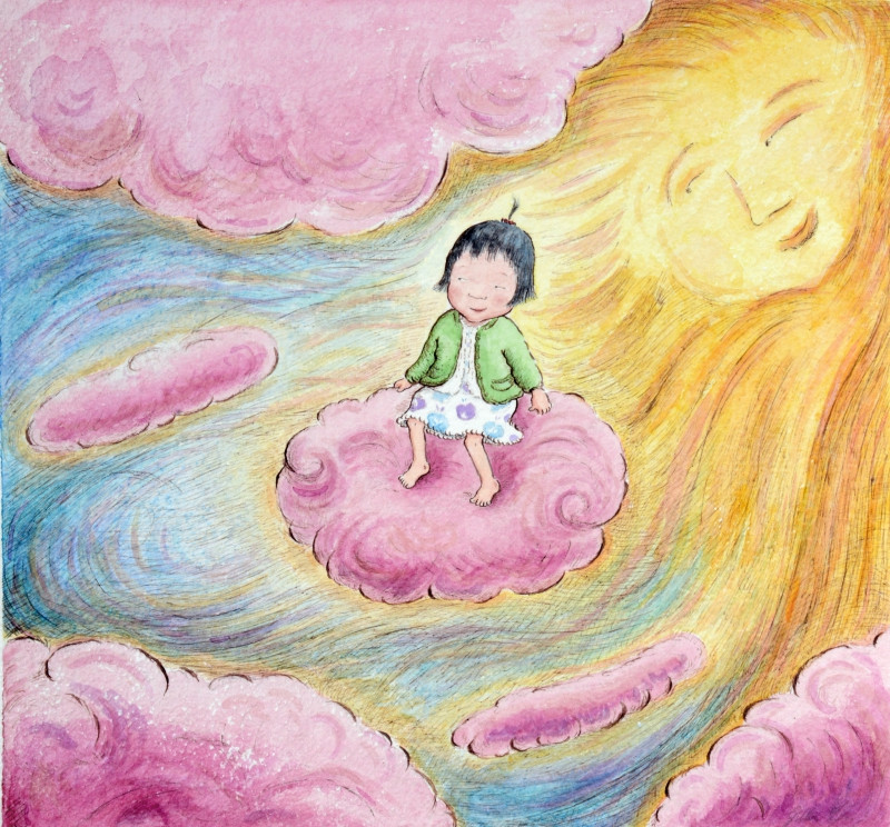 成年人的世界太累了真想回到童年,关于童年的插画简单的