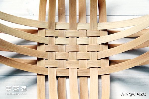 diy藤编收纳筐教程,长方形藤编收纳筐教程