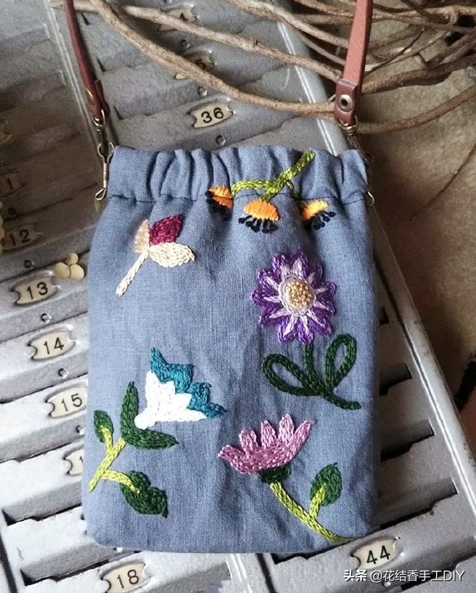 刺绣简单又好看教程,刺绣的绣法简单幼儿