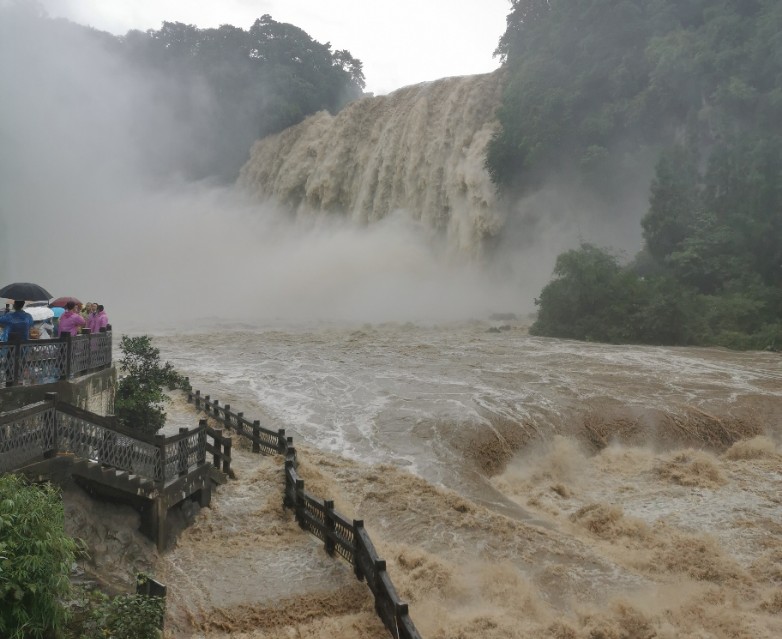 我的旅行回忆之贵州黄果树瀑布,初夏黄果树瀑布