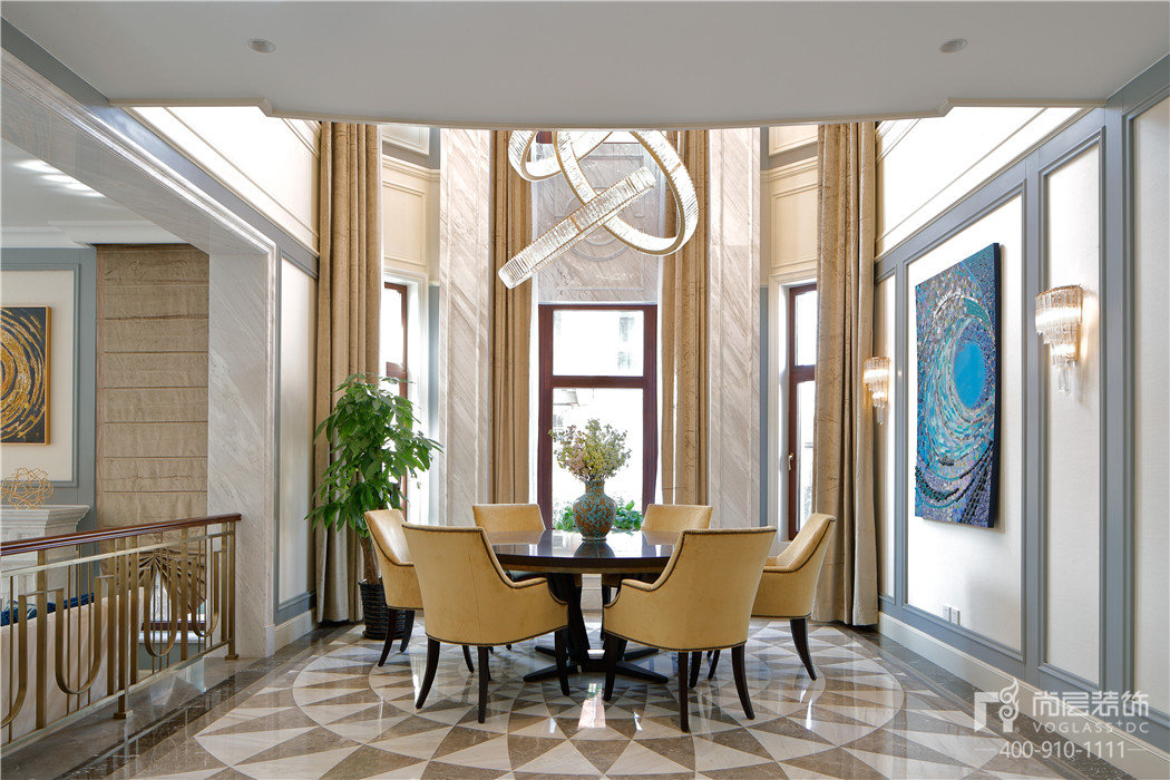 润泽庄园美式联排别墅,润泽庄园美式风格户型图