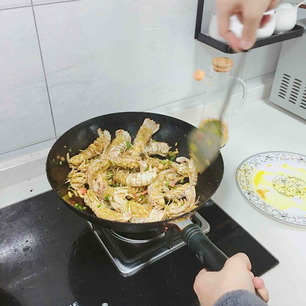 椒盐皮皮虾图片,椒盐皮皮虾怎么做