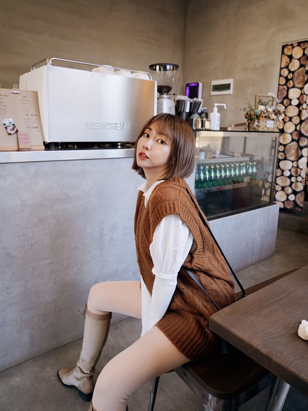 拉链长靴好看还是系带长靴好看,150-155小个子长靴系带