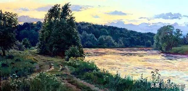 世界十大风景油画俄罗斯,俄罗斯油画大师笔下的雪景画作品