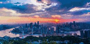 热腾腾麻辣火锅,8d魔幻山城重庆美食街