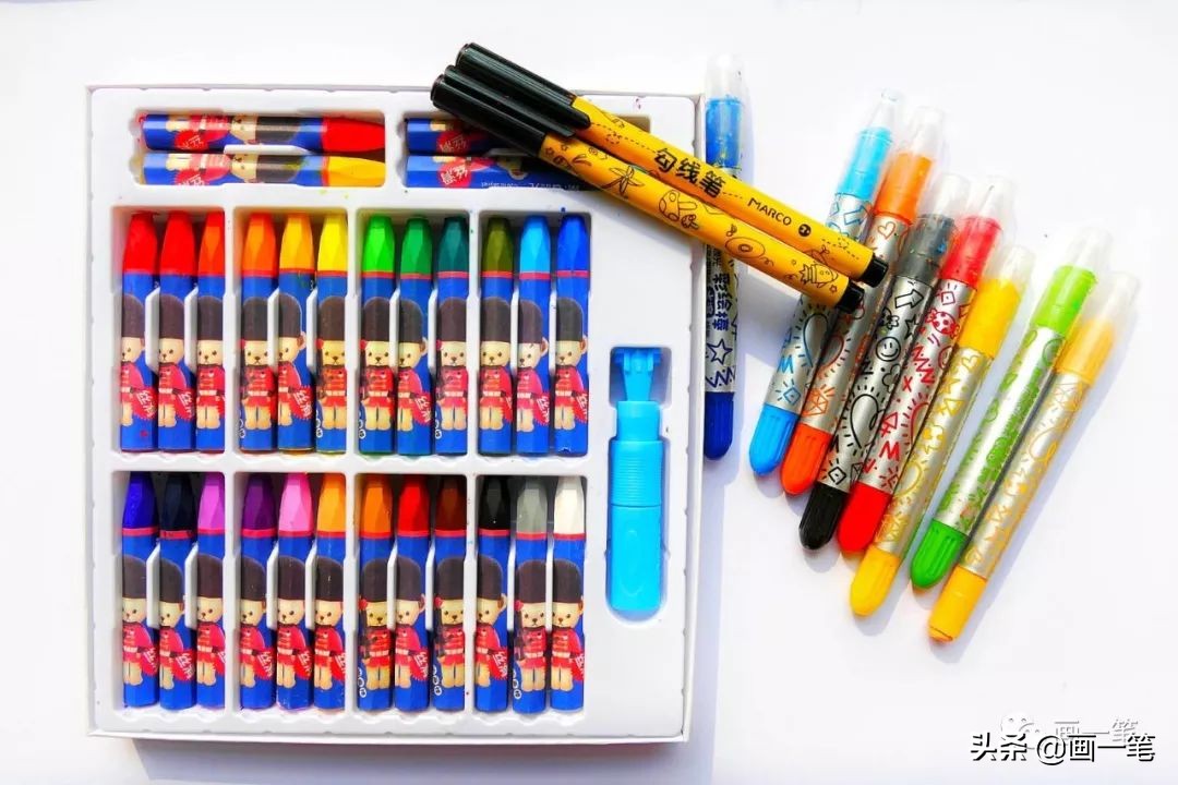 蜡笔画猪猪侠,蜡笔绘画猪猪侠