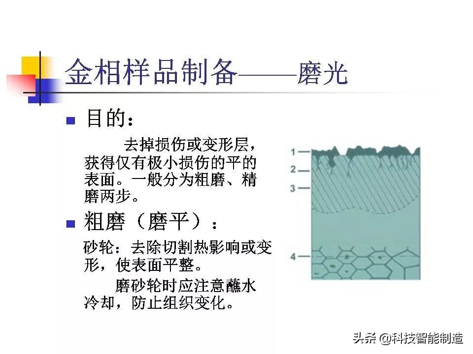 材料科学基础和金相分析,金属金相组织基本知识