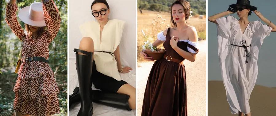 一条腰带拯救一条碎花裙,一条神奇的束腰带