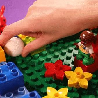 乐高大颗粒作品3-4岁课程讲解,乐高大颗粒4-5岁探索作品教程