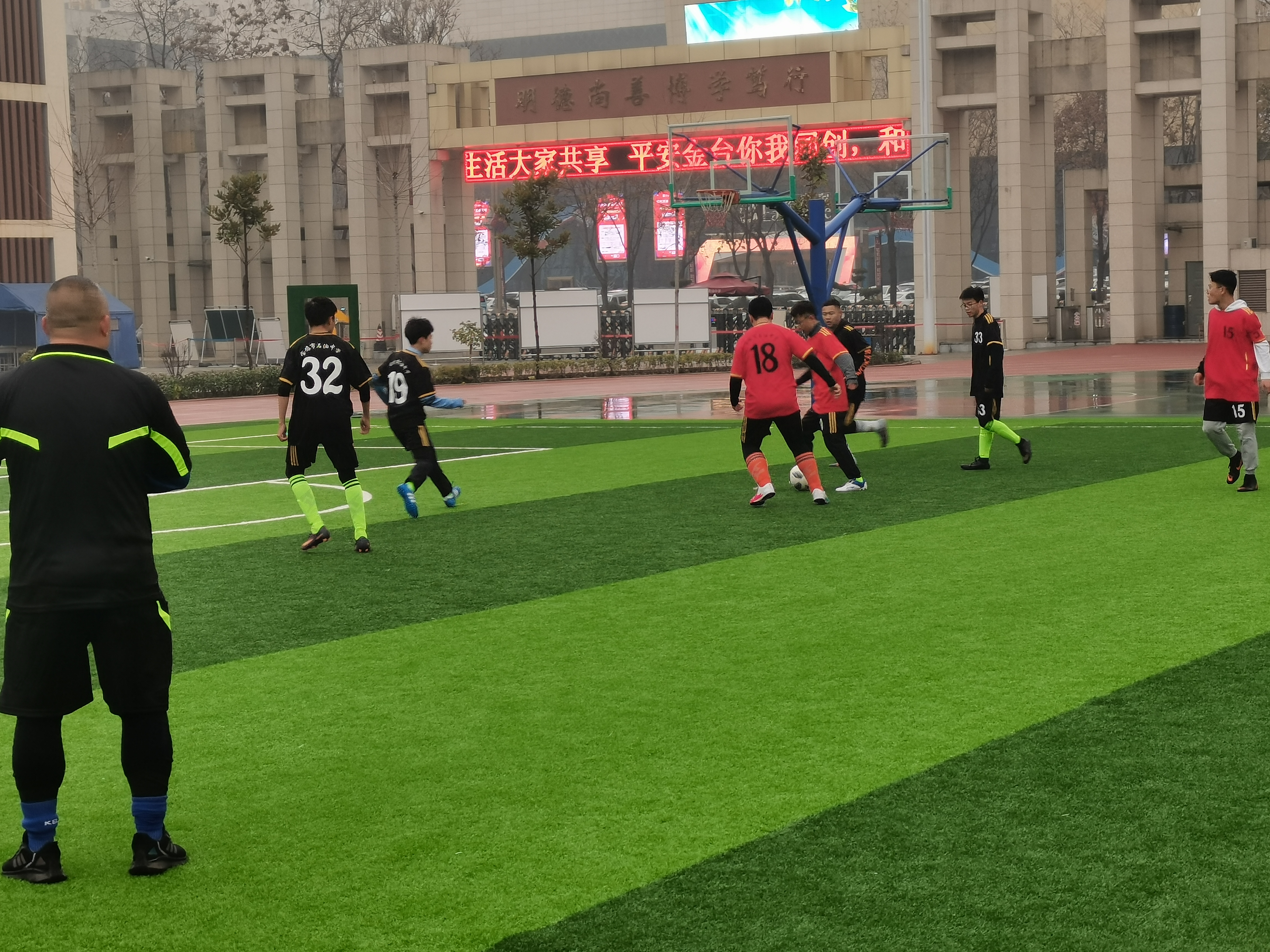 石油中学运动会,中学校园足球联赛