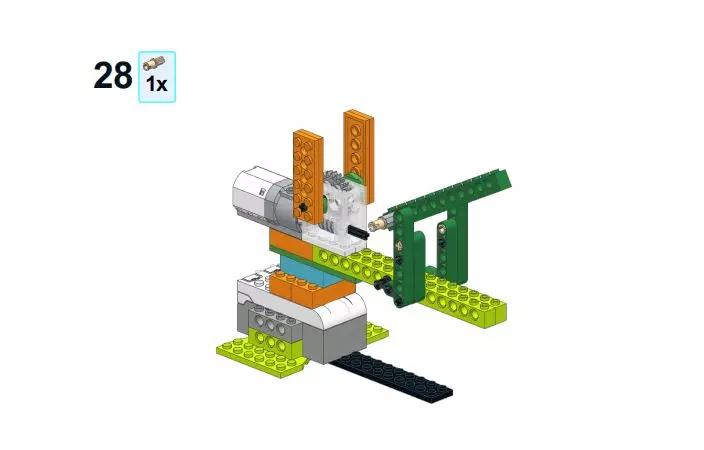 乐高wedo投石机教程,乐高wedo感应投石机