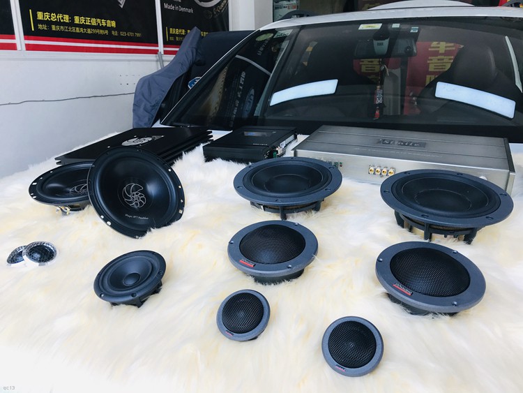 11款奥迪a6l音响改装海螺3分频,奥迪a6改装丹拿汽车音响多少钱