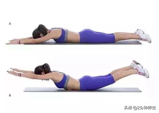 腰痛、腰肌劳损、腰间盘突出？运动来修复，6个动作帮你强化腰椎