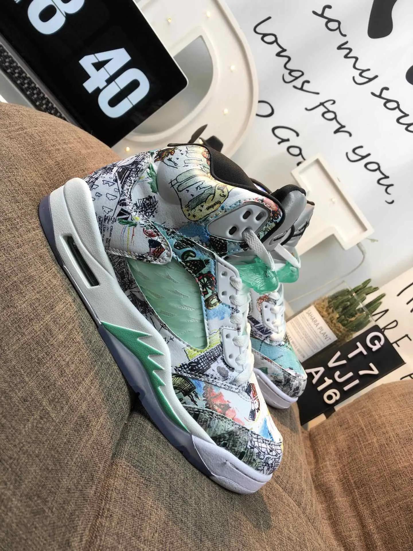 乔丹颜值最高球鞋aj5,耐克飞人乔丹系列篮球aj5