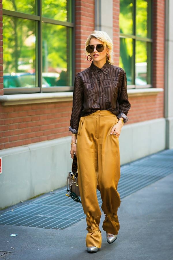 158cm矮胖女生阔腿裤,身高158体重110格子阔腿裤搭配