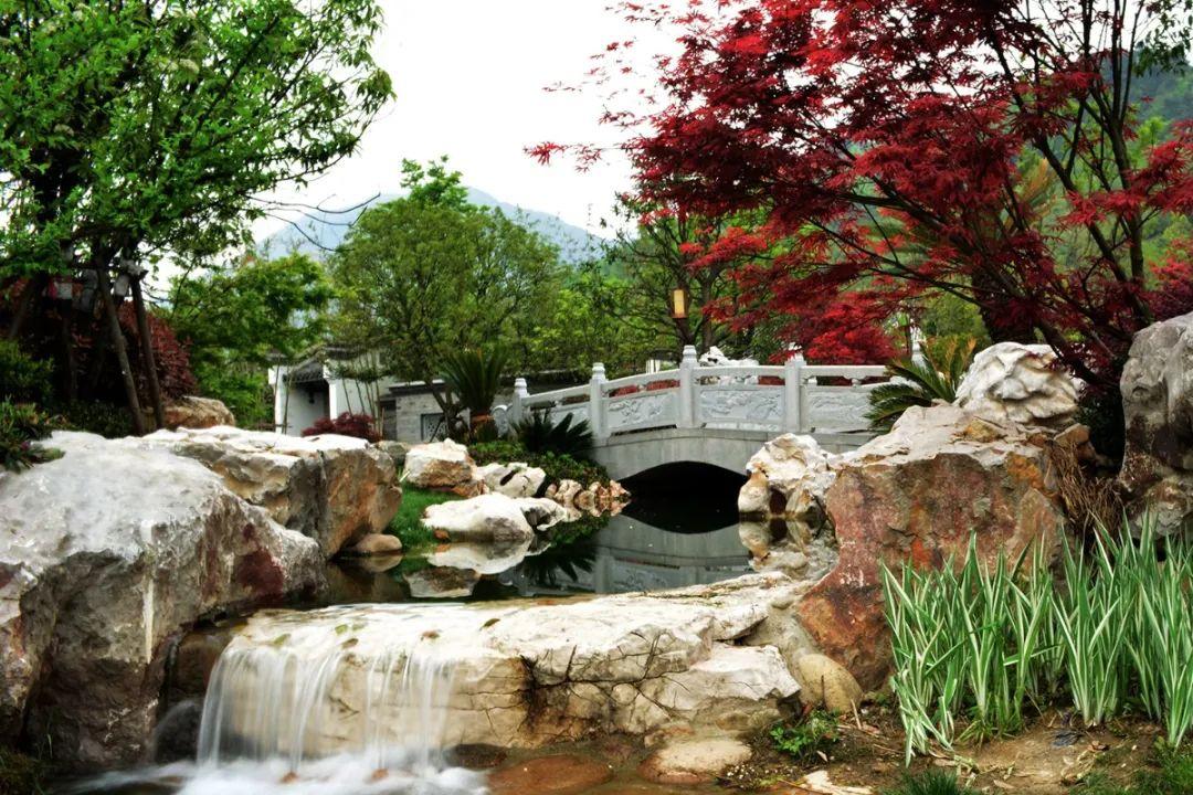 徽派园林酒店设计,苏式园林风格酒店