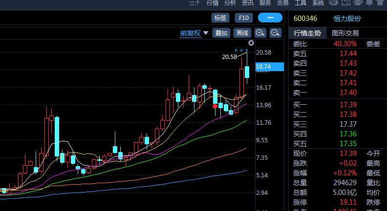 周期股系列介绍：芳烃—PTA—聚酯—涤纶丝霸主600346,恒力股份