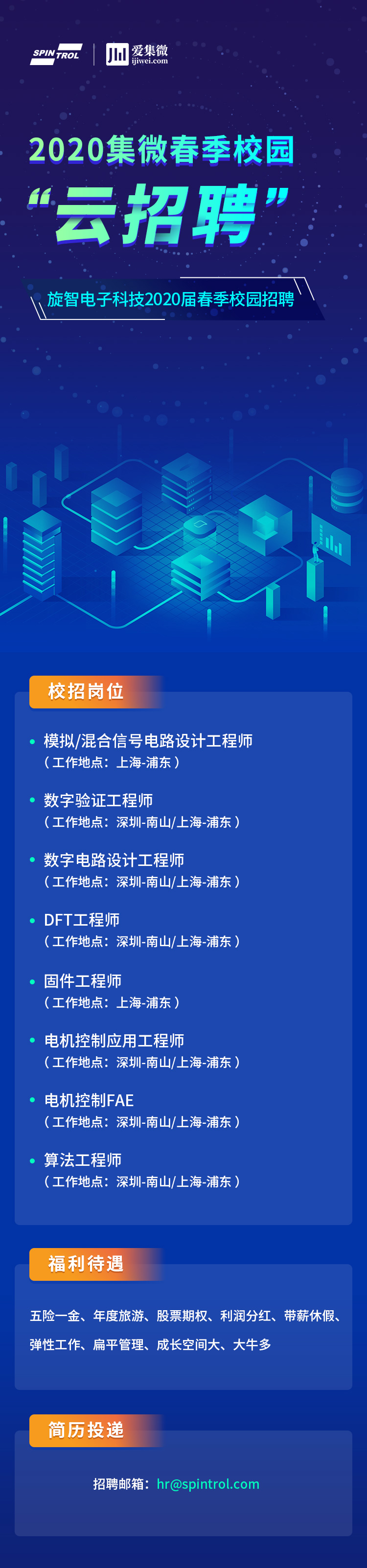 旋智电子招募令:致力于打造一专多长、能打胜仗的团队