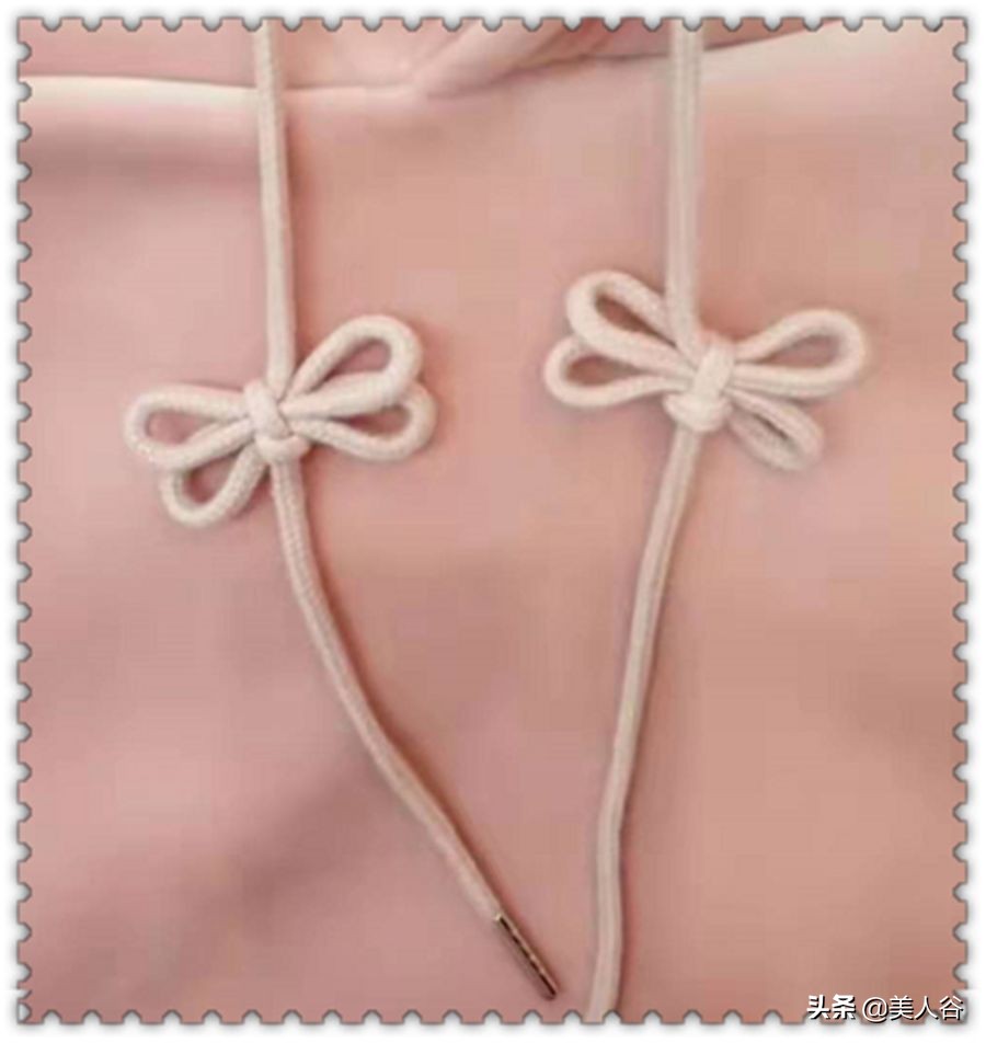 今年流行的卫衣绳子打结方法,卫衣的绳子要怎么打结才好看