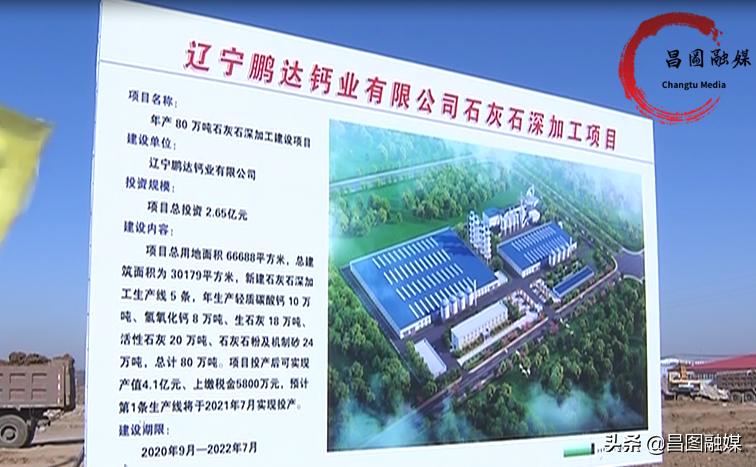 昌图县域经济发展中心,昌图招商项目